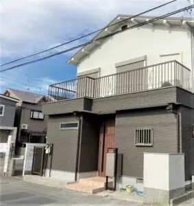 ツートン外壁の事例